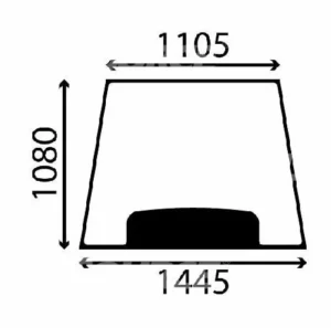 PARE BRISE JCB REF 827/30565