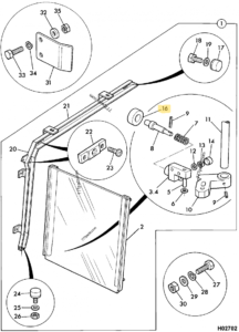 ROULETTE DE PARE BRISE JCB REF 232/25317