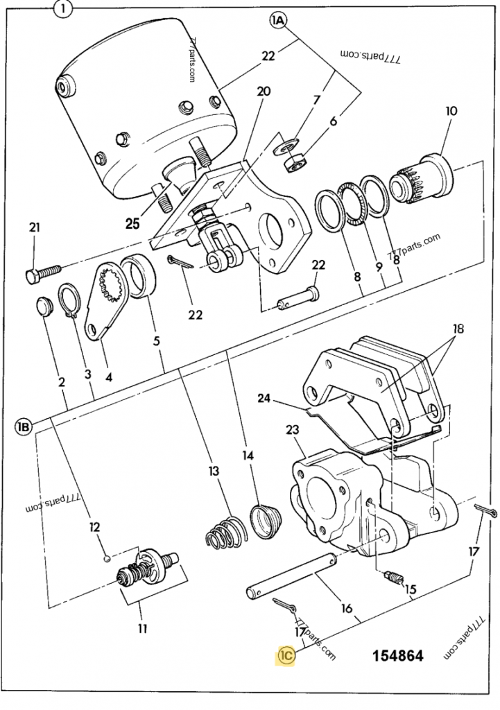 KIT MONTAGE JCB REF 476/22001