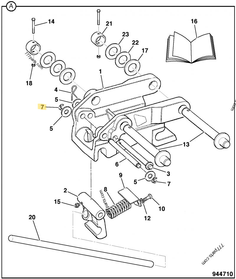 CIRCLIP JCB REF 821/00355