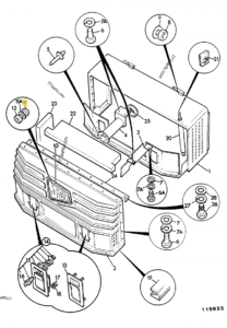 RIVET DE LOGO JCB REF 826/00867