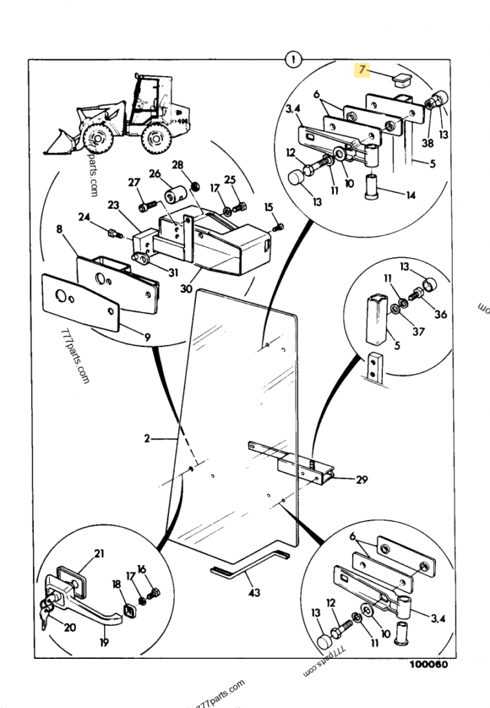 BOUCHON JCB REF 828/00152