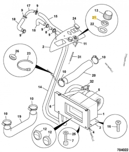 ECROU JCB REF 997/16500